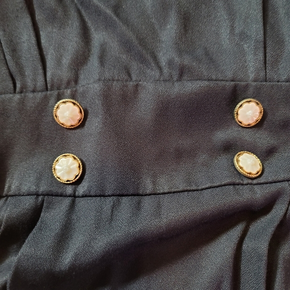 JEFFREY AND DARA VINTAGE COTTAGECORE DRESS W/LACE - Picture 7 of 7